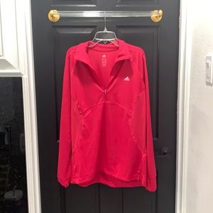 Adidas pink pullover